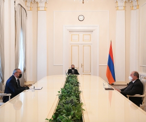 Նախագահ Արմեն Սարգսյանն ընդունել է Արցախի ԱԺ նախագահին