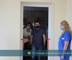 Եղվարդի «Նաիրի» բժշկական կենտրոնում շահագործման հանձնվեց շտապօգնության ընդունարանի և անհետաձգելի բուժօգնության բաժանմունքը