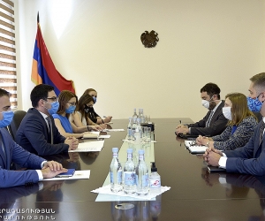 Ռուստամ Բադասյանն ԱՄՆ դեսպանի հետ քննարկել է ոստիկանության ոլորտի բարեփոխումները