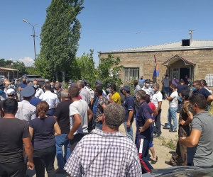 Եղեգնուտում բողոքի ակցիա է