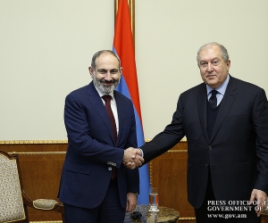 Նիկոլ Փաշինյանը շնորհավորել է Արմեն Սարգսյանին ծննդյան տարեդարձի առթիվ