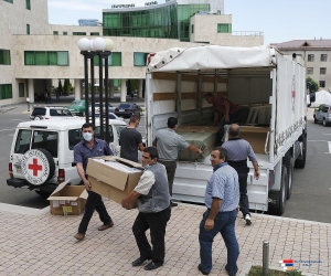 International Red Cross Donates Hospital Beds to Artsakh