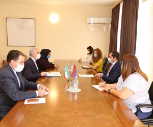Նախարար Պապիկյանն ընդունել է Իրանի նորանշանակ դեսպան Աբբաս Զոհուրիին