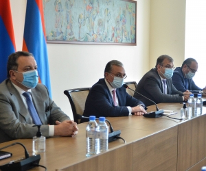 ԱԳ նախարար Զոհրաբ Մնացականյանն ընդունեց Հայաստանում հավատարմագրված դիվանագիտական ներկայացուցչությունների ղեկավարներին