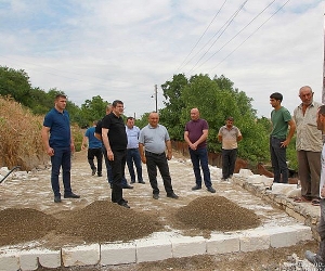 Կասֆալտապատվի Ծակուռի-Ակնաղբյուր ենթաշրջանային նշանակության ավելի քան 17 կմ ճանապարհը. Նախագահ Հարությունյանն այցելել է Հադրութի շրջան