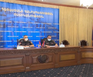 Armenia, Artsakh Police Chiefs Meet in Yerevan; Discuss Greater Cooperation