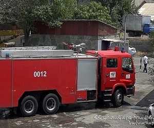Մարվել է Արցախի պողոտայում բռնկված հրդեհը