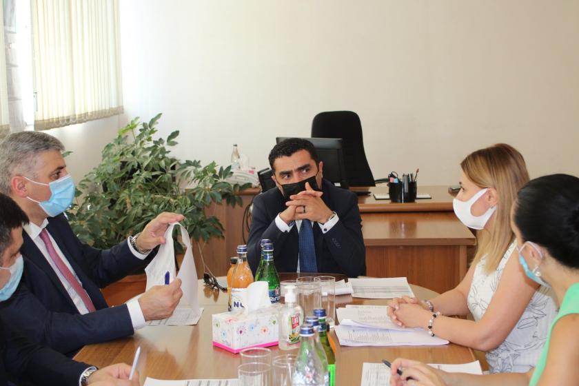 Armenia's New Environment Minister Visits HayAntar SNOC Office