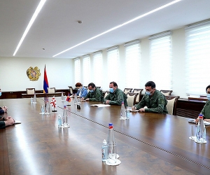 Դավիթ Տոնոյանն ընդունել է Վրաստանի դեսպանին