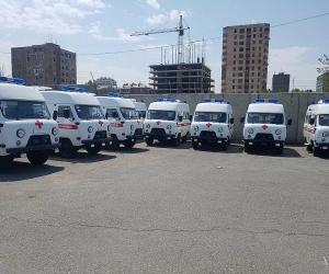 21 շտապ բժշկական օգնության ավտոմեքենա կնվիրաբերվի մարզերի բժշկական կազմակերպություններին