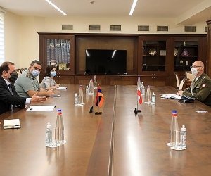 Դավիթ Տոնոյանն ընդունել է Հայաստանում Լեհաստանի արտակարգ և լիազոր դեսպան Պավել Չեպլակին