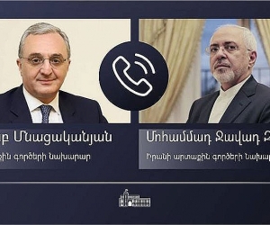 Armenian, Iranian Foreign Ministers Discuss Regional Security