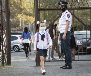 Back to School: Masks and Social Distancing the Norm at Yerevan’s P.S. 178