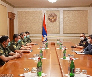 Արայիկ Հարությունյանն ընդունել է ՀՀ ԱՆ քրեակատարողական ծառայության պետ Արթուր Գոյունյանի գլխավորած պատվիրակությանը