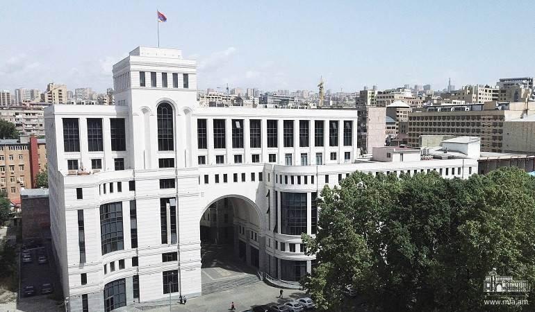 Statement of the MFA of Armenia: &quot;The Military Political Leadership of Azerbaijan Bears Full Responsibility For The Consequences of Their Aggression.&quot;