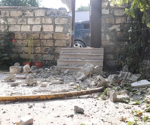 Azerbaijan Shells Artsakh: Stepanakert Hit