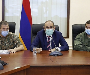 Վարչապետը հանդիպել է պաշտպանության նախարարության և զինված ուժերի ղեկավար կազմին