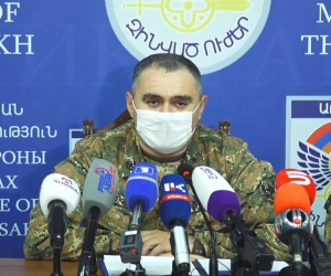 Արցախի ՊԲ հրամանատարի տեղակալ Արթուր Սարգսյանի ճեպազրույցը