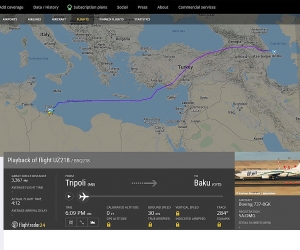 The Turkish Connection: Libyan Plane Destined for Baku Left Tripoli