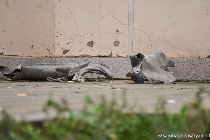 Azerbaijani Military Shelling Artsakh Town of Hadrout