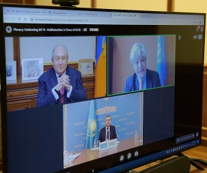 Նախագահ Արմեն Սարգսյանը ելույթ է ունեցել «Հորասիս» վերլուծական կենտրոնի արտահերթ հանդիպմանը