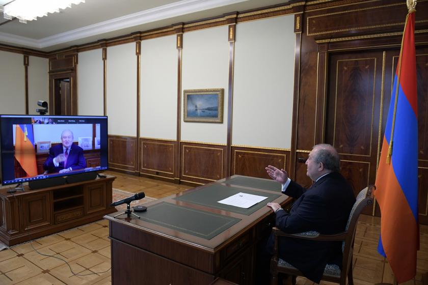 Armenian President Sarkissian: &quot;If Baku has a plan of ethnic cleansing, we cannot allow this to happen&quot;
