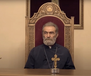 The Briefing of Archbishop Pargev from Stepanakert