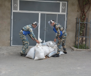 Large Amount of Unexploded Ordnance in Stepanakert
