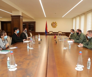 Давид Тоноян принял делегацию МККК в Армении