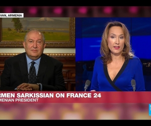 Արմեն Սարգսյանի հարցազրույցը France 24-ին