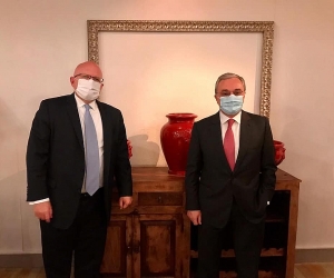 Armenian Foreign Minister in Washington DC for Karabakh Talks