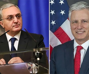 Washinton DC: Armenian FM and US National Security Advisor Discuss Karabakh Fighting