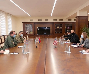 Armenian Defense Minister, U.S. Ambassador Discuss Karabakh Developments