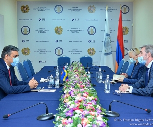 Արման Թաթոյանը Շվեդիայի դեսպանին է ներկայացրել Հայաստանի ու Արցախի խաղաղ բնակչության նկատմամբ Ադրբեջանի զինված ուժերի դաժանությունները