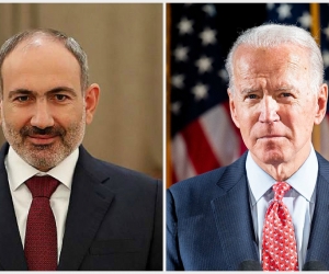 Pashinyan Congratulates Joe Biden; Urges New U.S. Administration to Stop the War in Artsakh