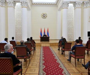 Նախագահ Արմեն Սարգսյանը հանդիպում է ունեցել տեխնոլոգիական ոլորտի մի շարք ընկերությունների ղեկավարների հետ