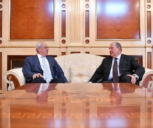 Արմեն Սարգսյանը հեռախոսազրույց է ունեցել ՀԲԸՄ նախագահի հետ