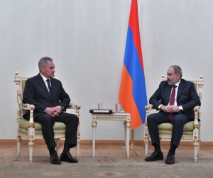 Փաշինյանը հանդիպում է ունեցել Ռուսաստանի պաշտպանության նախարարի հետ