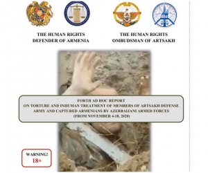 Защитники прав человека представили уже 4-й доклад о зверствах ВС Азербайджана