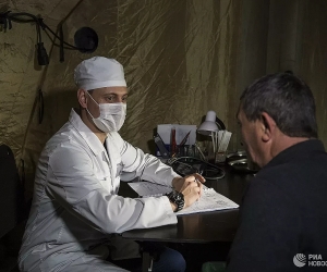 Медицинские бригады российских миротворцев приступили к оказанию медицинской помощи арцахцам
