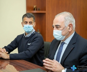 Արսեն Թորոսյանը հանդիպել է Լիոնի «Մերիո» հիմնադրամի բժիշկ-ուրոլոգ Գևորգ Քեփենեկեանին