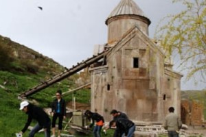 Youth Group Cleans Up Historical Sites