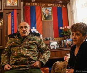 «Ամենաթանկիս տվել եմ հայրենիքիս»,-ասում է ռազմագիտության ուսուցիչ Վովա Զուրաբյանը