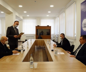 ԲԴԽ նախագահն ընդունել է ՌԴ 5-րդ կայազորի զինվորական դատարանի նախագահին