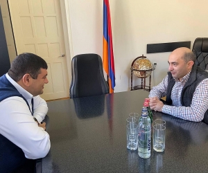 Էդմոն Մարուքյանը հանդիպել է Կապանի համայնքապետին