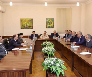 Արա Այվազյանը hանդիպել է Արցախի Ազգային Ժողովի նախագահին