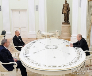 Putin, Pashinyan, Aliyev Agree to Unblock Regional Economic/Trade Links