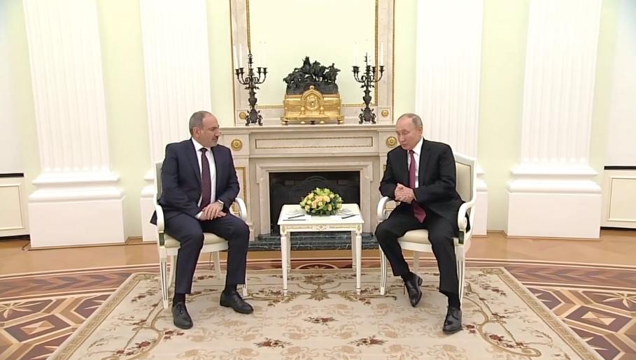 В Москве состоялась встреча Пашинян-Путин