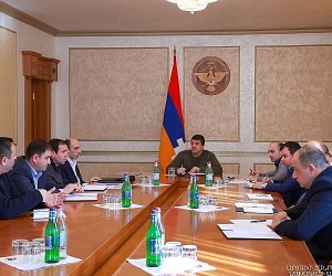Արցախի նախագահը խմելու և ոռոգման ջրերի կառավարման խնդիրների շուրջ խորհրդակցություն է հրավիրել