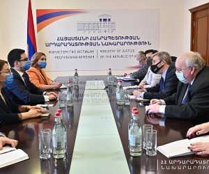 Armenian Justice Minister Discusses Sector Reform with Ambassadors of Sweden, Poland, Lithuania